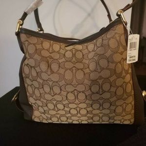 NEW Coach Signature Edie 31